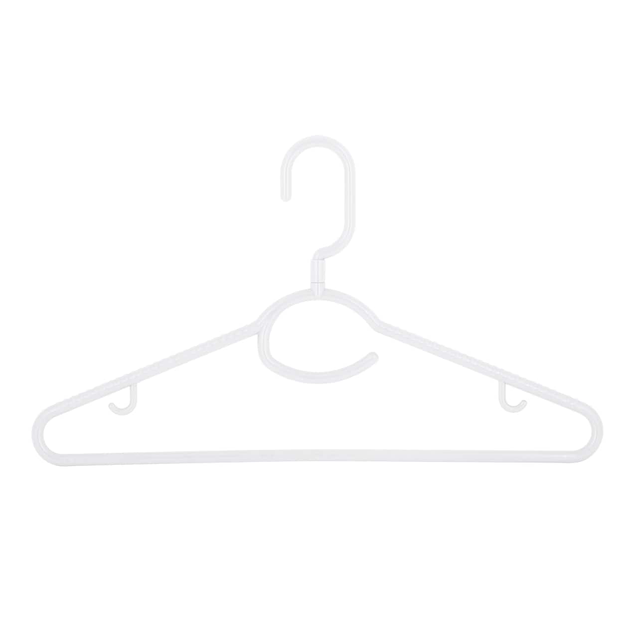 Woolite® White Swivel Neck Hangers, 5ct.